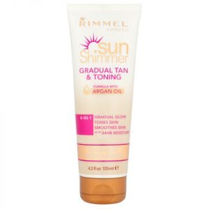 Rimmel Sunshimmer Gradual Tan & Tone Lotion 125 Ml