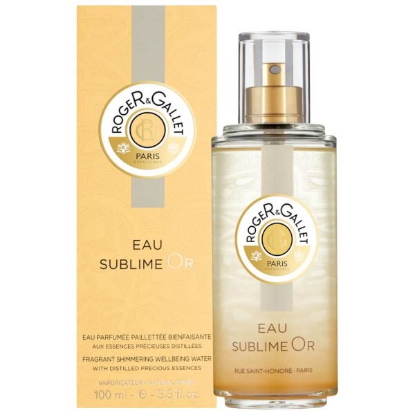 Roger&Gallet Bois D'orange Eau Sublime Or Eau Fraiche Fragance 100 Ml