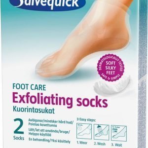 Salvequick Foot Care Kuorintasukat 2 Kpl