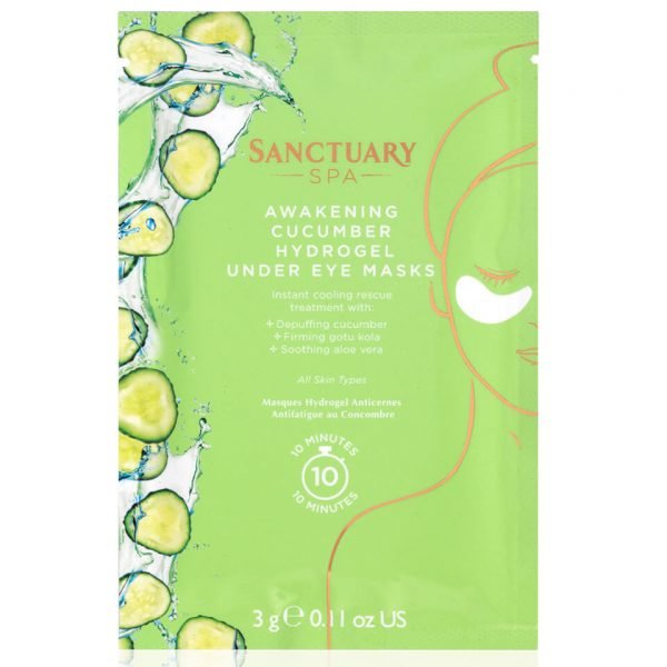 Sanctuary Spa Awakening Cucumber Hydrogel Under Eye Masks