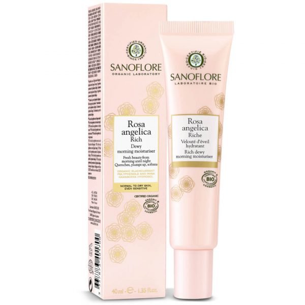 Sanoflore Rosa Angelica Rich Dewy Morning Moisturiser 40 Ml