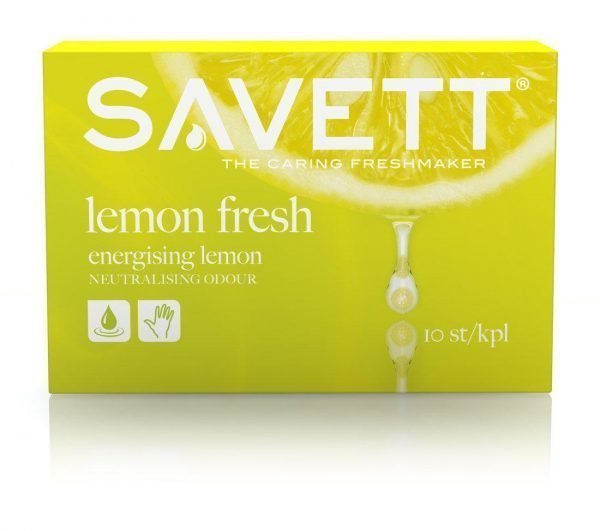 Savett Lemon Kosteuspyyhe 10 Kpl