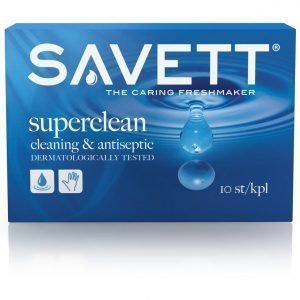 Savett Superclean Kosteuspyyhe 10 Kpl