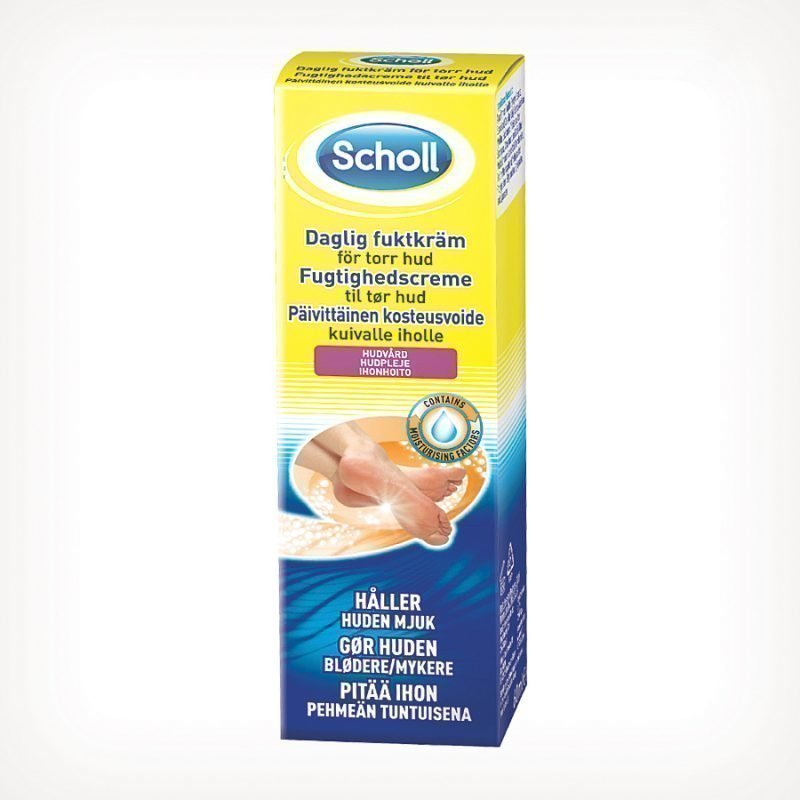 Scholl Daily Moisture Cream For Dry Skin 75ml