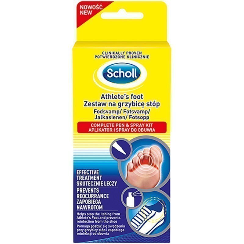 Scholl Fungal Treatment 2 in 1 4ml Treatment Pen 10ml Shoe Spray