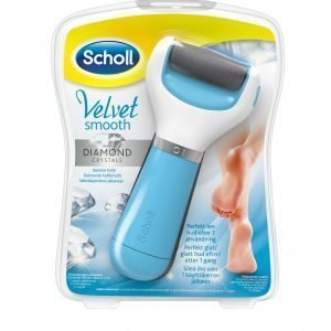 Scholl Velvet Smooth Diamond Paristokäyttöinen Jalkaraspi