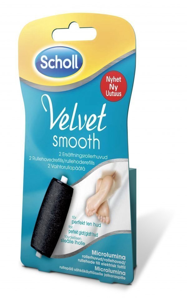 Scholl Velvet Smooth Jalkaraspin Täyttöpakkaus