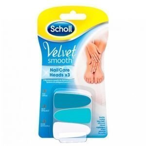 Scholl Velvet Smooth Kynsienhoitolaitteen Lisäviilat 3 Kpl