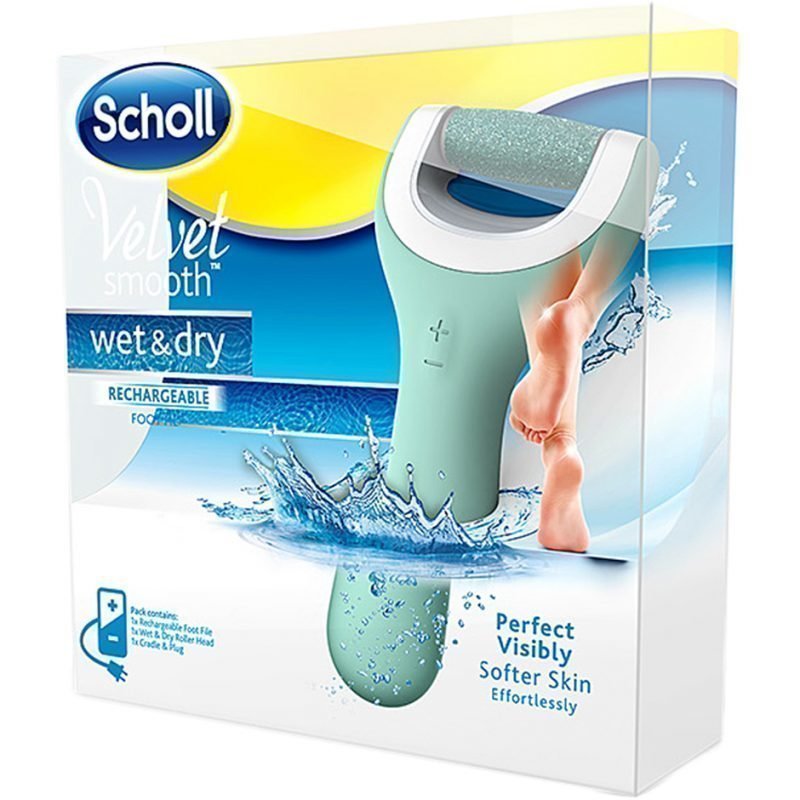 Scholl Velvet Smooth Wet & Dry Electronic Foot File