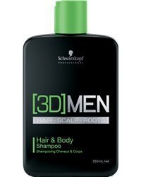 Schwarzkopf 3D Mension Hair & Body Shampoo 250ml