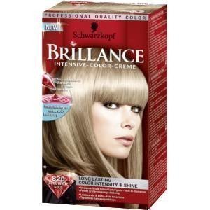 Schwarzkopf Brillance Intensive Color-Creme 820 Cool White Gold