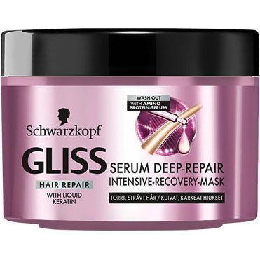 Schwarzkopf Gliss Hair Repair Serum Deep-Repair Intesive Recovery Mask