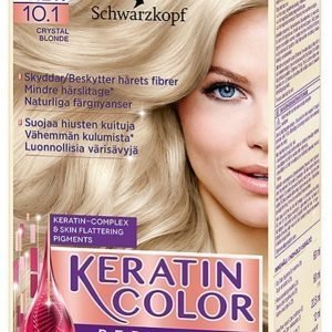 Schwarzkopf Keratin Color 10.1 Crystal Blonde Hiusväri