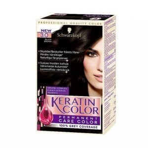 Schwarzkopf Keratin Color 3.0 Black Brown Hiusväri