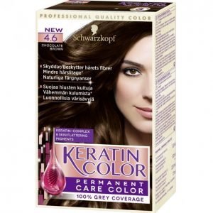 Schwarzkopf Keratin Color 4.60 Chocolate Brown Kestoväri