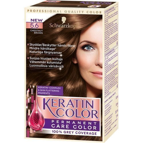 Schwarzkopf Keratin Color 5.6 Chestnut Brown