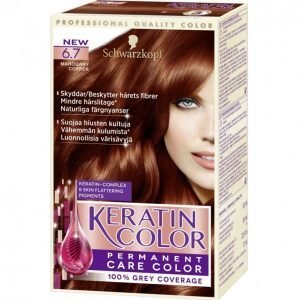 Schwarzkopf Keratin Color 6.7 Mahogany Copper Kestoväri