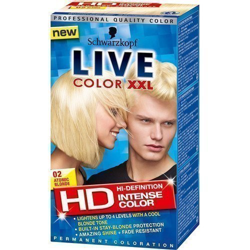 Schwarzkopf Live Color XXL 02 Atomic Blonde