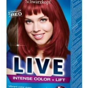 Schwarzkopf Live L38 Radiant Red Hiusväri