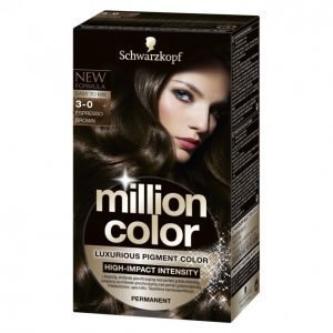 Schwarzkopf Million Color 3-0 Espresso Brown Kestoväri