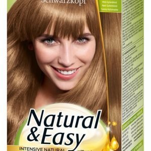 Schwarzkopf Natural & Easy 555 Tumma Kullanvaalea Hiusväri