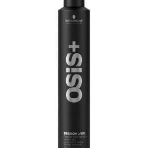 Schwarzkopf Osis+ Session Label Medium Hold Hairspray Hiuskiinne 500 ml