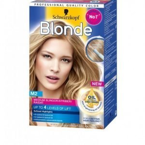 Schwarzkopf Poly Blonde Hiusväri M2 Medium Slingor