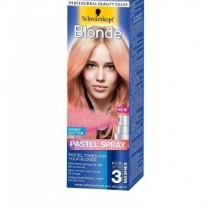 Schwarzkopf Poly Blonde Spray 125 Ml Hiusväri Cotton Candy