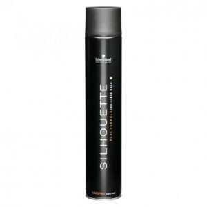 Schwarzkopf Silhouette Super Hold Black Hiuskiinne 750ml