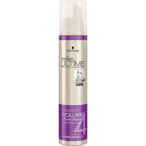 Schwarzkopf Styliste Ultime Biotin + Volume Foam Mousse