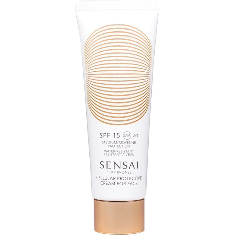 Sensai Silky Bronze Cellular Protective Cream For Face SPF15 50ml