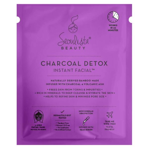 Seoulista Beauty Charcoal Detox Instant Facial