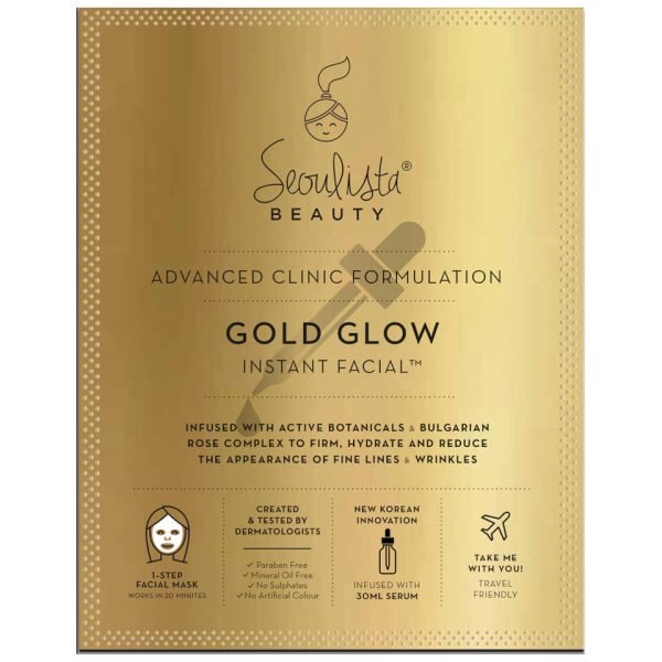 Seoulista Beauty Gold Glow Instant Facial