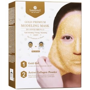 Shangpree Gold Premium Modeling Mask With Bowl And Spatula 50 Ml