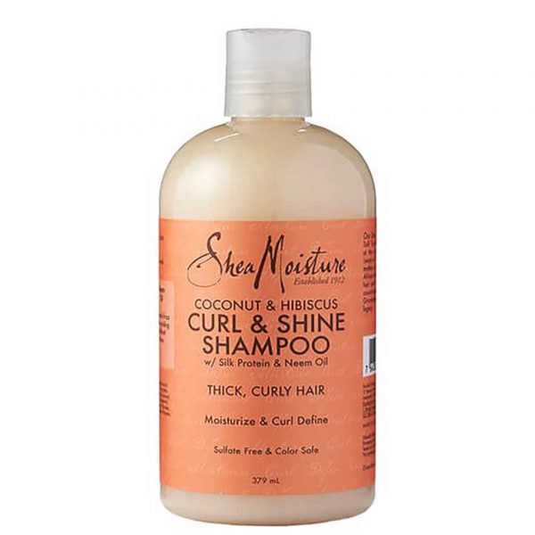 Shea Moisture Coconut & Hibiscus Curl & Shine Shampoo 379 Ml