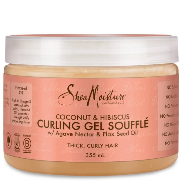 Shea Moisture Coconut & Hibiscus Curling Gel Soufflé 326 Ml