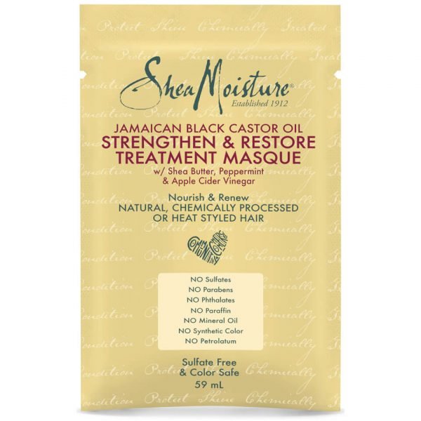 Shea Moisture Jamaican Black Castor Oil Treatment Masque Sachet 59 Ml