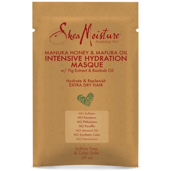 Shea Moisture Manuka Honey And Mafura Oil Treatment Masque Sachet 59 Ml