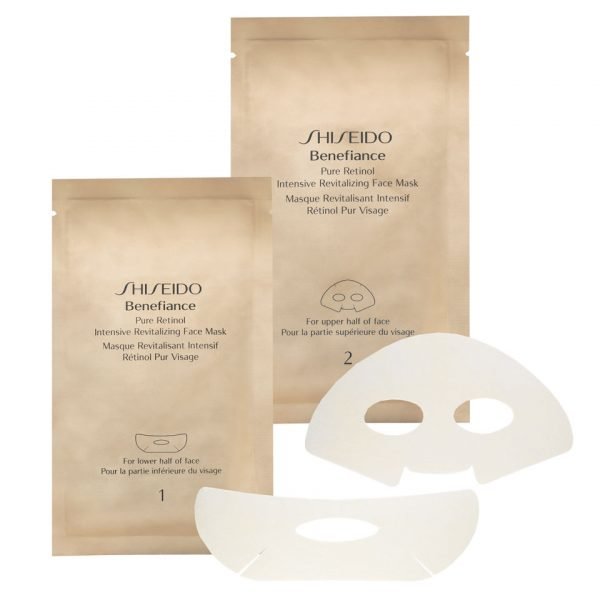 Shiseido Benefiance Pure Retinol Intensive Revitalizing Face Mask X 4 Sachets