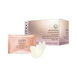 Shiseido Benefiance Wrinkle Resist24 Pure Retinol Eye Mask Silmänympärysnaamio 12 kpl
