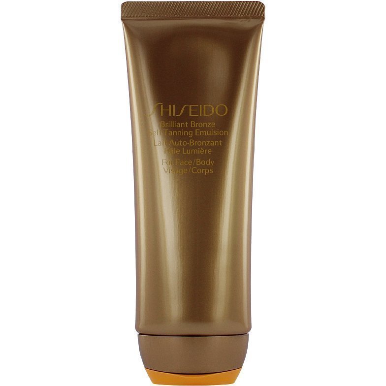 Shiseido Brilliant Bronze Self-Tanning Emulsion For Body And Face 100ml