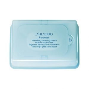 Shiseido Pureness Refreshing Cleansing Sheets Puhdistusliinat 30 kpl