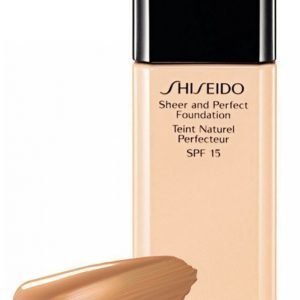 Shiseido Sheer & Perfect Foundation D20 Meikkivoide
