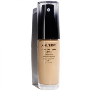 Shiseido Synchro Skin Glow Luminizing Foundation 30 Ml Various Shades Golden 4
