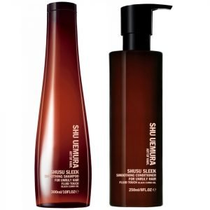 Shu Uemura Art Of Hair Shusu Sleek Shampoo 300 Ml And Conditioner 250 Ml