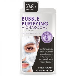 Skin Republic Bubble Purifying + Charcoal Face Mask