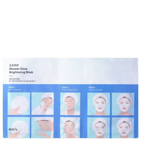 Skin79 3 Step Shower Glow Mask 25 Ml Pack Of 10