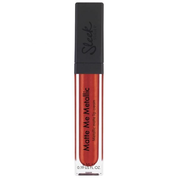 Sleek Makeup Matte Me Liquid Lipstick 6 Ml Various Shades Metallic Copperplate