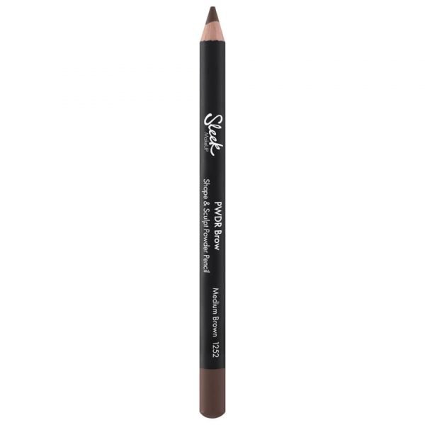 Sleek Makeup Powder Brow Pencil Various Shades Medium Brown