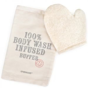 Spongellé Spongology Body Wash Infused Anti-Cellulite Glove Milk & Honey